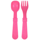 [Made in USA] Re-Play Utensils 4 sets Forks & Spoons - Girl