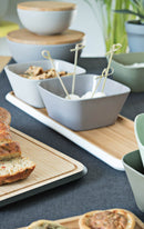 Pebbly Appetizer Bowl (3pcs Bamboo Fibre Bowl Set)