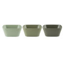 Pebbly Appetizer Bowl (3pcs Bamboo Fibre Bowl Set)