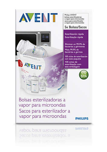 Philips Avent Microwave Steam Sterilizer Bags 5pcs