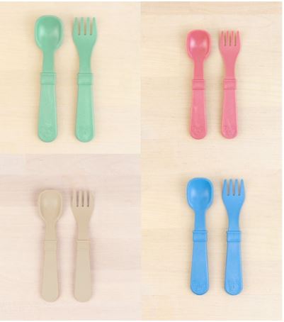[Made in USA] Re-Play Utensils 4 sets Forks & Spoons - Sedona