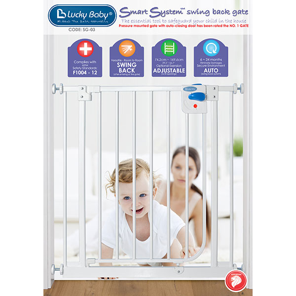 Lucky Baby Smart System Retractable Gate