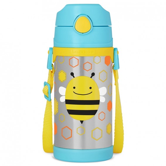 Skip Hop Zoo Insulated Stainless Steel Bottle 360ml - Bee