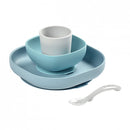 Beaba Silicone Suction Meal Set (4 pcs) - Jungle