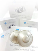 Silverette Silver Nursing Nipple Cups (1 Pair) - Regular