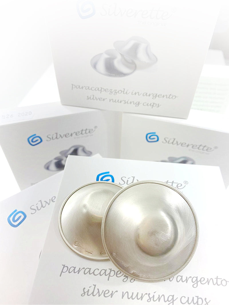 Silverette - Silver Nursing Cups - Regular