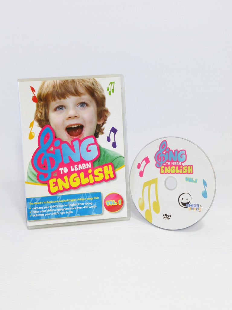 WINK to LEARN - SING to LEARN English Vol 2 - FOC Sing to Learn DVD