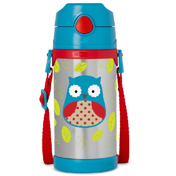 Skip Hop Zoo Insulated Stainless Steel Bottle 360ml  - Owl