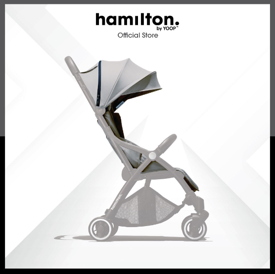 Hamilton X1 Plus Magic Fold Stroller Colour Seat Pack(Seat Pad with Canopy) - Sky Blue