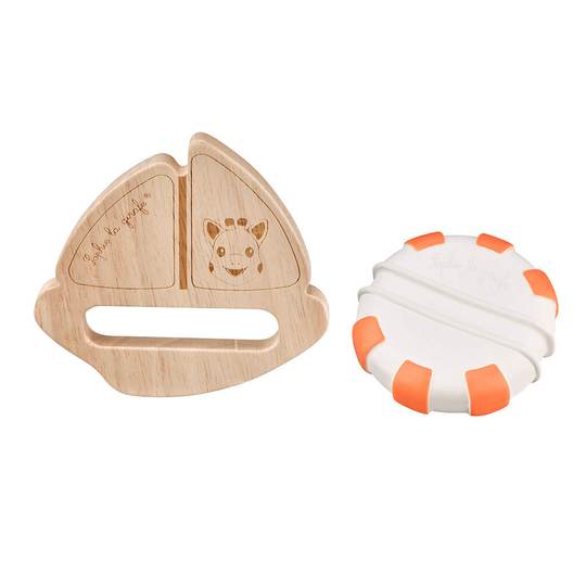 Sophie La Girafe So'pure Rubber & Wood boat