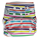 Moo Moo Kow One Size Pocket Diapers Snap - Rainbow