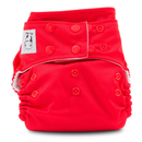 Moo Moo Kow One Size Pocket Diapers Snap - Red