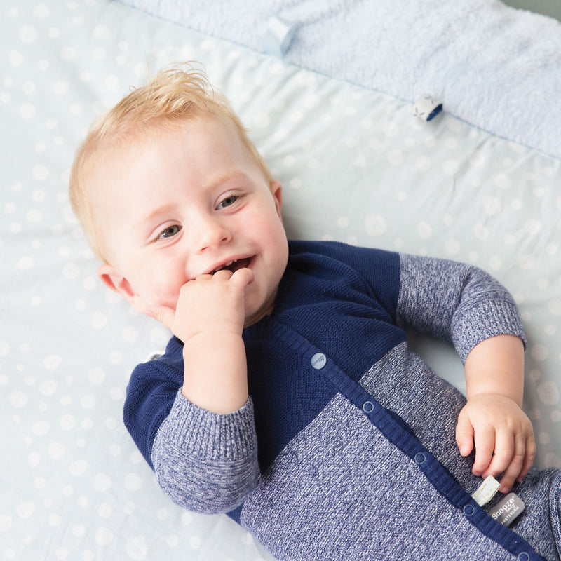 Snoozebaby Cheerful Playing Playmat - Cloudy Blue