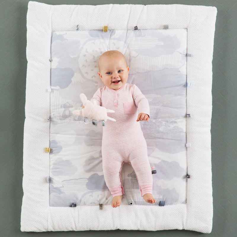 Snoozebaby Cheerful Playing Playmat - Star White