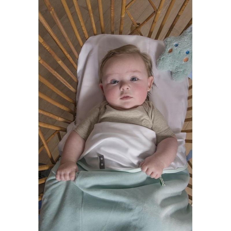 Snoozebaby Crib Blanket - Organic Mint