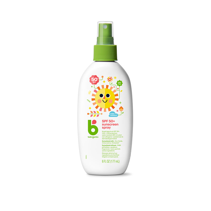 Babyganics SPF 50+ Sunscreen Spray, 177ml Exp: 07/23