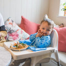 Tidy Tot Cover & Catch Bib (Long Sleeve) - Super Stars