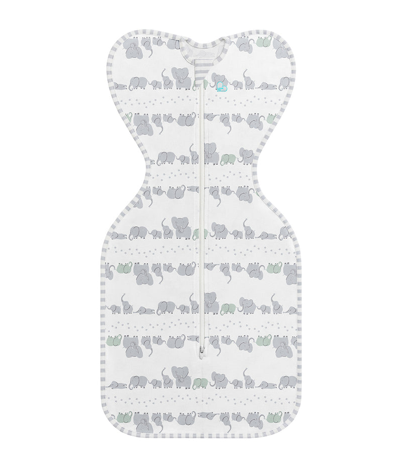 Love To Dream Swaddle UP Original Lite 0.2 Tog - Elephant Trail