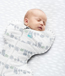 Love To Dream Swaddle UP Original Lite 0.2 Tog - Elephant Trail