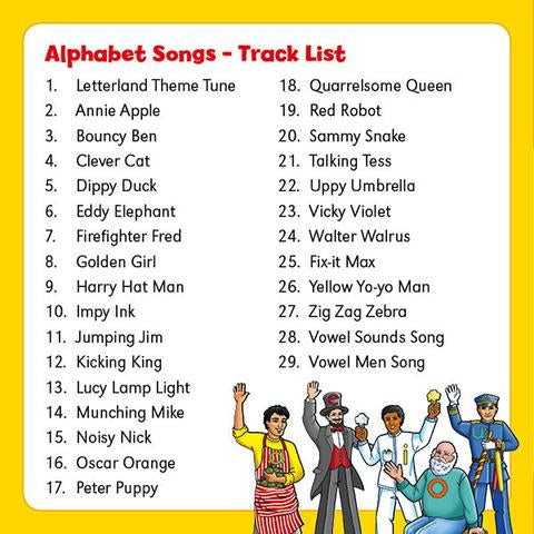 Letterland CD: Alphabet Songs