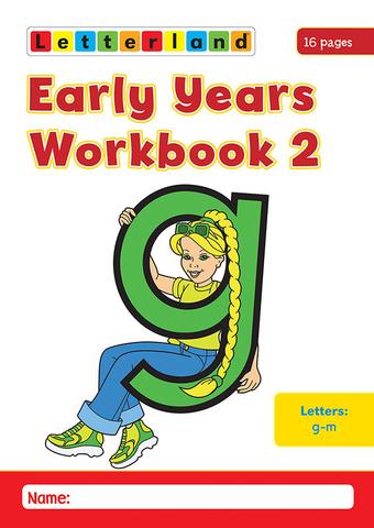 Letterland Early Years Workbooks 1-4