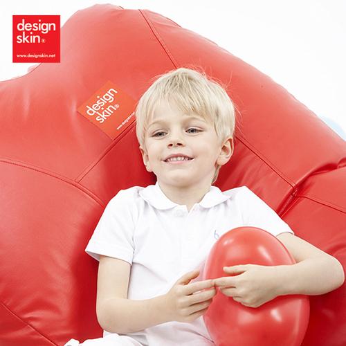 Designskin Heart Beanbag Sofa - Red