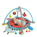 Konig  Kids 3 IN 1 Ladybug Activity Play Gym  Baby Lay Mat  With 30 Balls  (0-36 Months)
