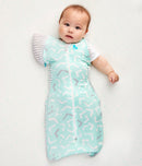Love to Dream Swaddle UP 50/50 Transition Bamboo Lite 0.2 tog - Mint Arrow