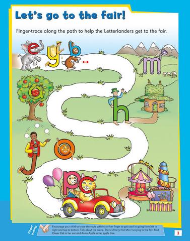 Letterland My First Handwriting Activity Book