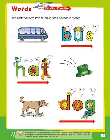 Letterland My Second Reading Activity Book