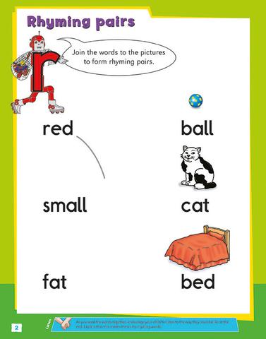 Letterland My Second Rhyming Activity Book