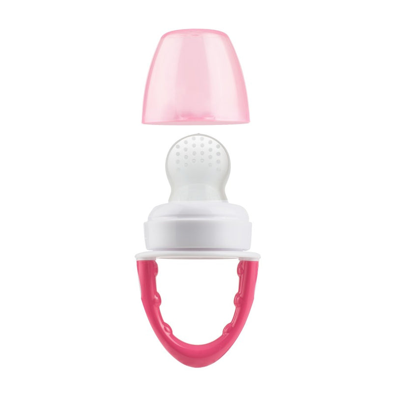 [Bundle Of 2] Dr Brown's Fresh First Silicone Feeder - Pink