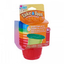 THE FIRST YEARS Take & Toss 4.5oz Snack Cups 6pk