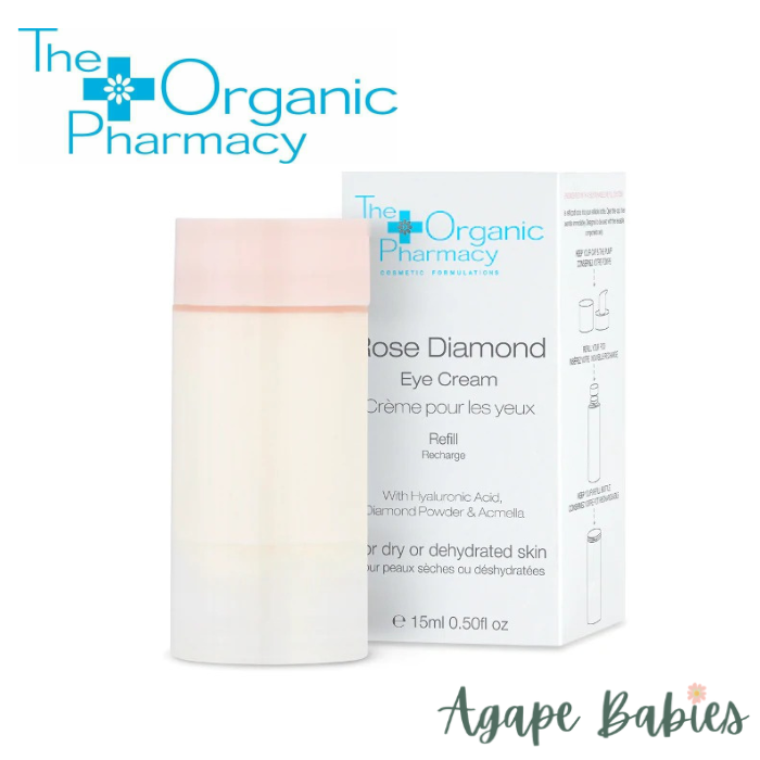 The Organic Pharmacy Rose Diamond Eye Cream Refill 15ml