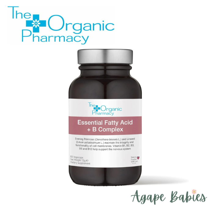The Organic Pharmacy Essential Fatty Acid + B Complex 60 capsules