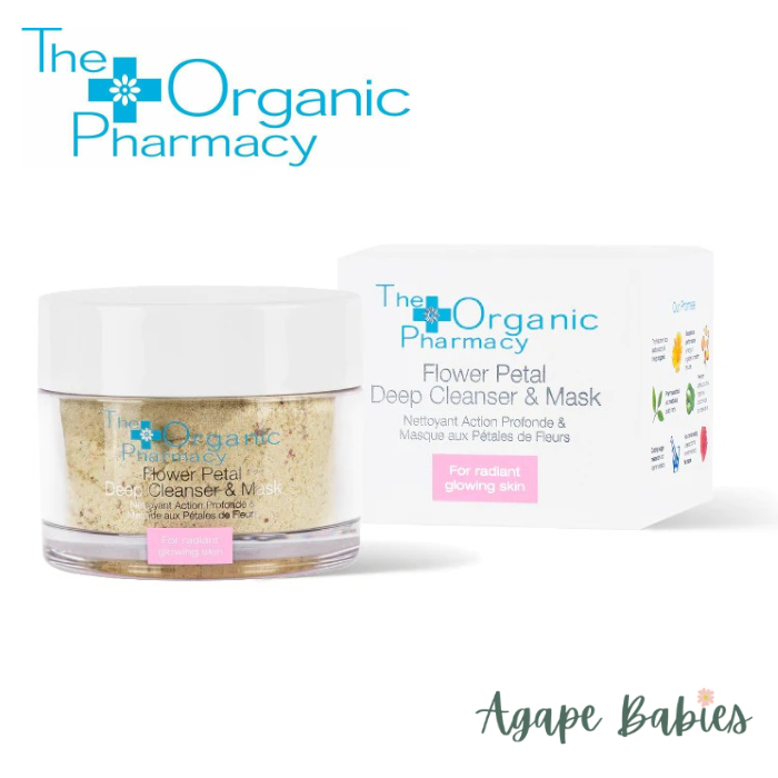 The Organic Pharmacy Flower Petal Deep Cleanser & Mask 60g Exp-11/26