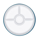 OXO Tot Stick & Stay Suction Divided Plate - Navy