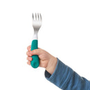OXO TOT On-The-Go Fork And Spoon Set - Teal - Metal