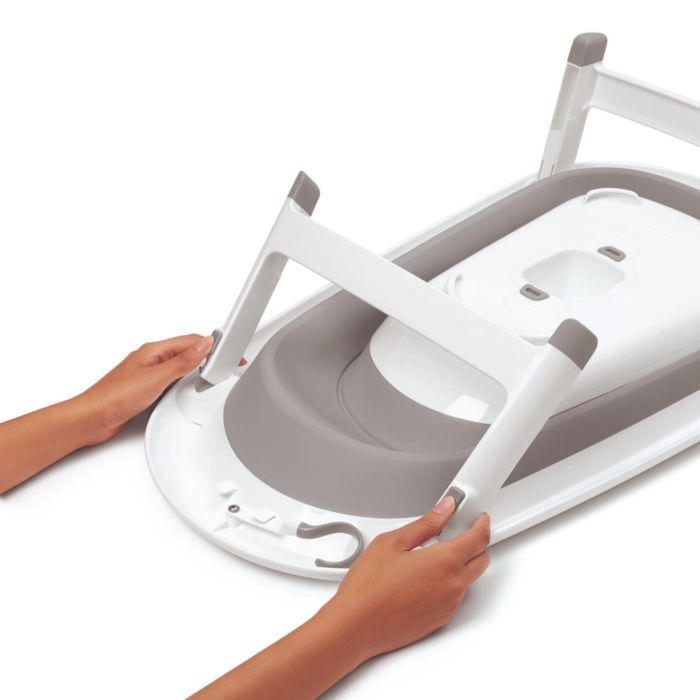 OXO Tot Splash & Store Bath - White/Grey