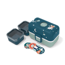 Monbento MB Tresor Kid's Bento Box - Graphic Cosmic Blue