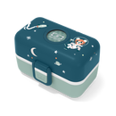 Monbento MB Tresor Kid's Bento Box - Graphic Cosmic Blue