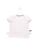 Snoozebaby T-shirt ss stamped dot Funky Pink - 4 Sizes