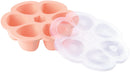 Beaba Silicone Baby Food Portions Tray, 6x150ml Pink