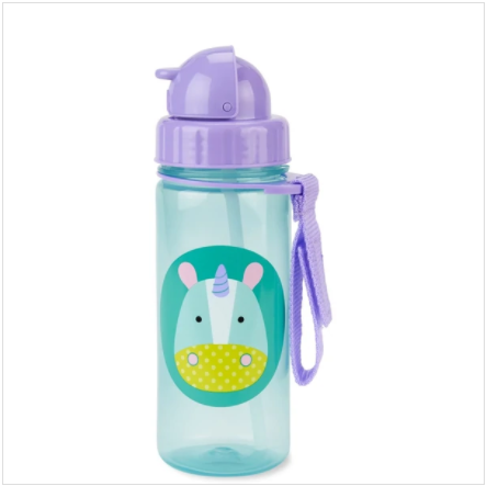 Skip Hop Zoo PP Straw Bottle - Unicorn