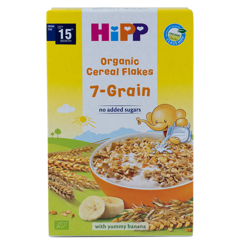 Hipp Cereal Flakes 7 Grain 200g (EU) - 15M Up  Exp: 02/25