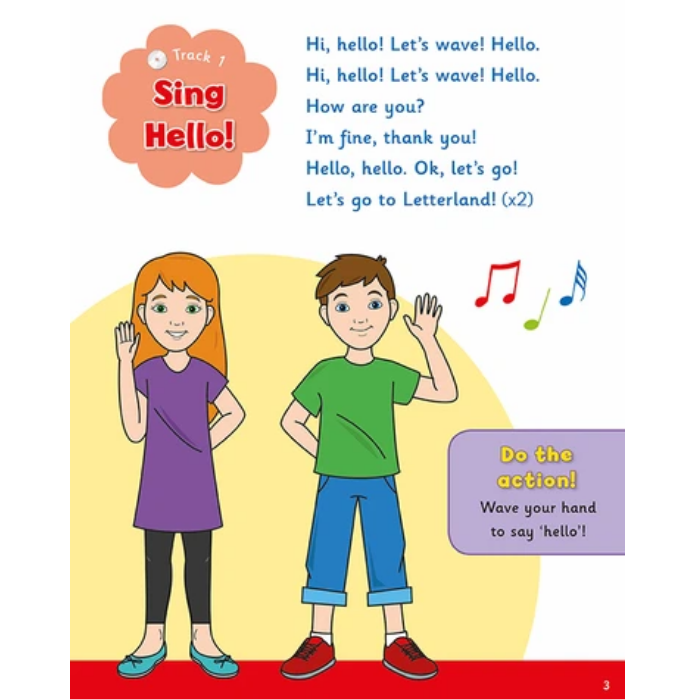 Letterland Sing And Learn With Actions