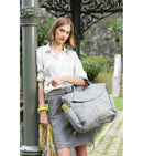 Okiedog Sumo Diaper Bag Urban Grey Melange