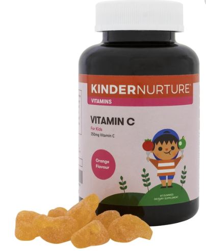 KinderNurture Vitamin C, 60 Gummies Exp: 06/25