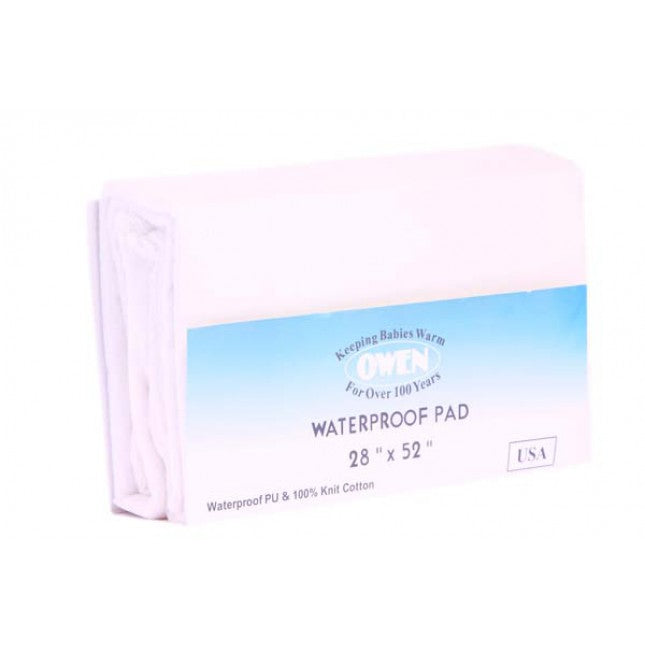 OWEN Waterproof Pad for Cot Mattress 28" x 52" - 3 Colors