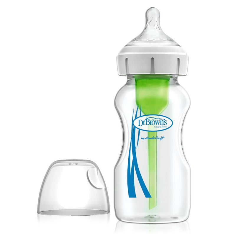 Dr Brown's 9 oz/270 ml Glass Wide-Neck "Options+" Bottle (1 Pack)